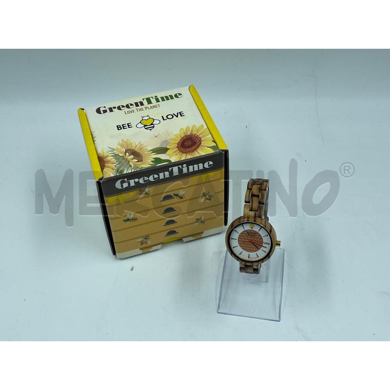 OROLOGIO GREEN TIME DONNA BEE LOVE | Mercatino dell'Usato Torino via ceresole 3