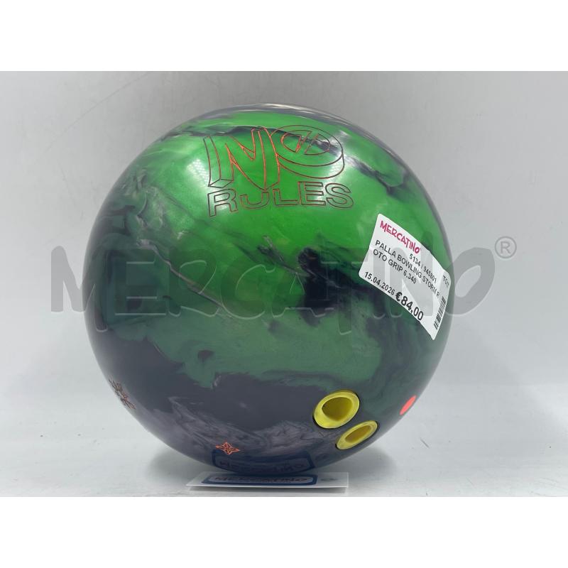 PALLA BOWLING STORM ROTO GRIP 6.340 | Mercatino dell'Usato Torino via ceresole 3