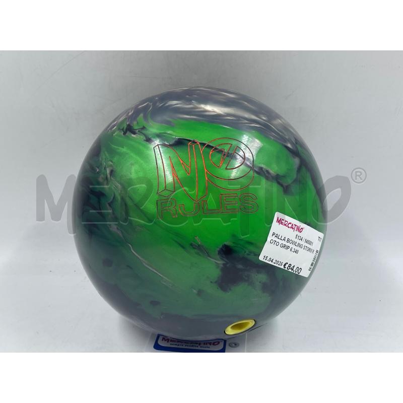 PALLA BOWLING STORM ROTO GRIP 6.340 | Mercatino dell'Usato Torino via ceresole 4