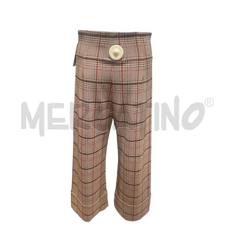 PANTALONE DONNA PINKO MARRONE QUADRI  | Mercatino dell'Usato Torino via ceresole 3
