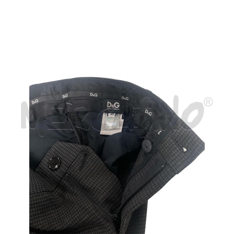 PANTALONE UOMO D&G NERO CLASSICO  | Mercatino dell'Usato Torino via ceresole 4