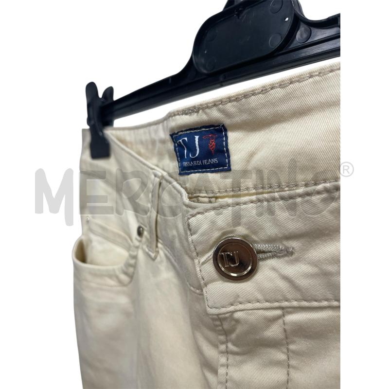 PANTALONE UOMO TRUSSARDI JEANS BEIGE | Mercatino dell'Usato Torino via ceresole 3