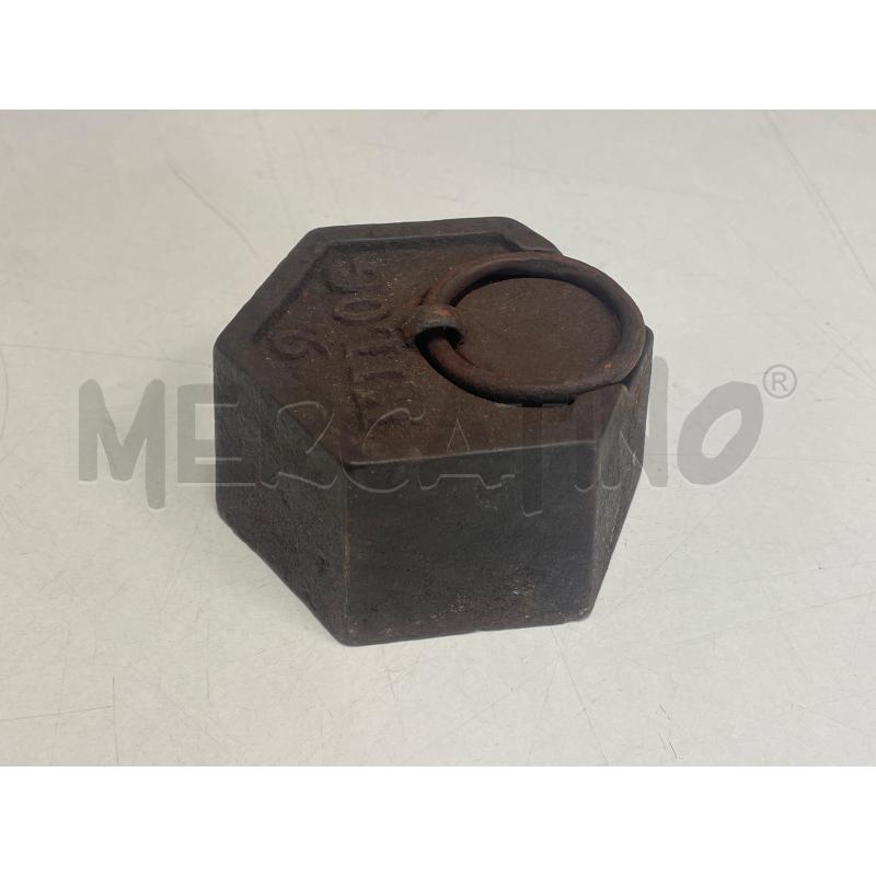 PESO ESAGONALE ANTICO 2KG | Mercatino dell'Usato Torino via ceresole 4