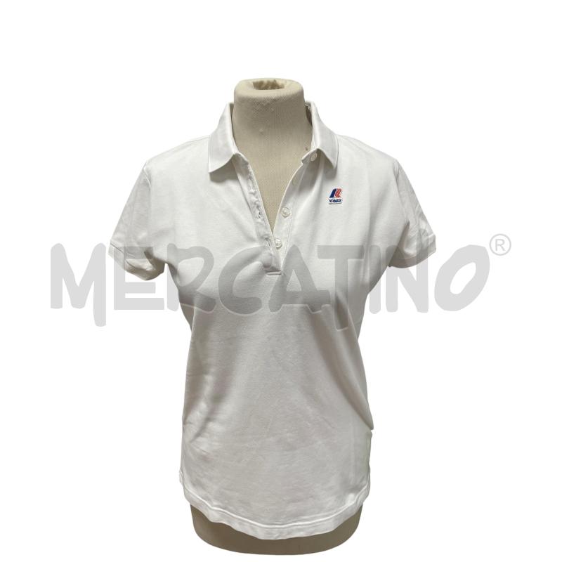 POLO DONNA KWAY BIANCO | Mercatino dell'Usato Torino via ceresole 1