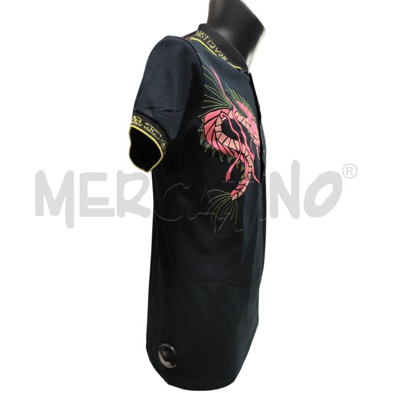 POLO UOMO JUST CAVALLI BEACH NERO  | Mercatino dell'Usato Torino via ceresole 2
