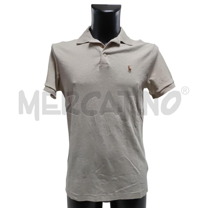 POLO UOMO RALPH LAUREN BEIGE  | Mercatino dell'Usato Torino via ceresole 1