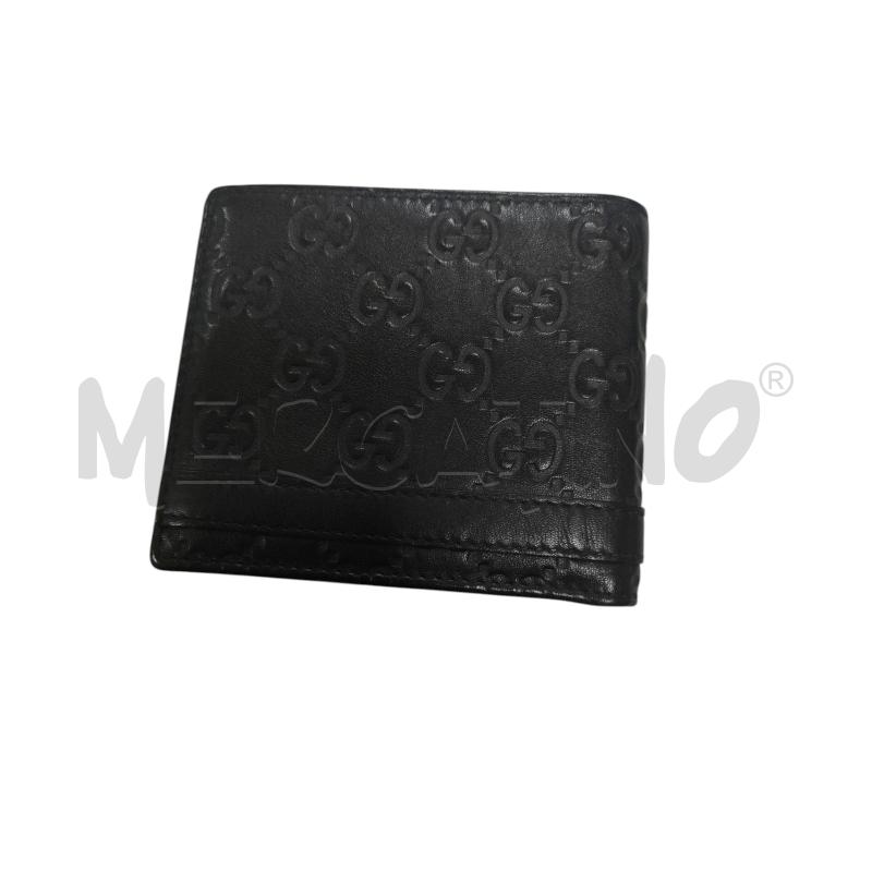 PORTAFOGLIO A LIBRO GUCCI SHIMAN 233100 IN NERO | Mercatino dell'Usato Torino via ceresole 3