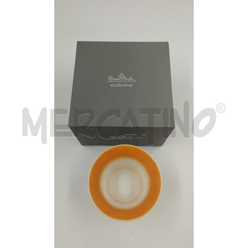 PORTA LUMINO ROSENTHAL ARANCIONE | Mercatino dell'Usato Torino via ceresole 2