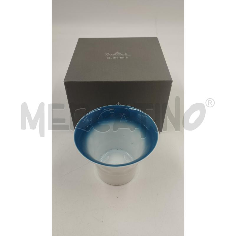 PORTA LUMINO ROSENTHAL AZZURRO | Mercatino dell'Usato Torino via ceresole 1