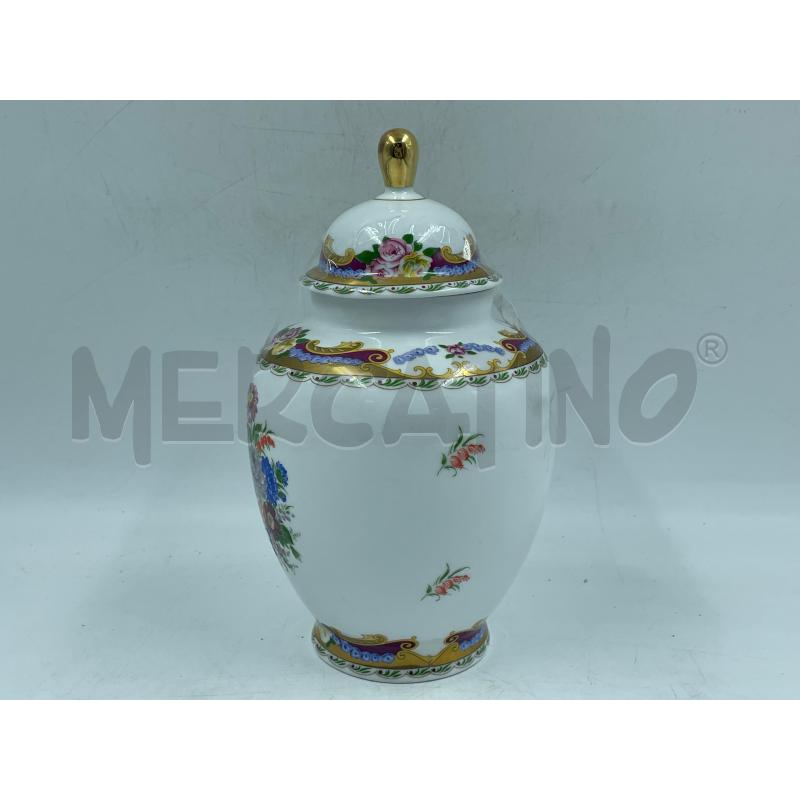 POTICHE VASO LIMOGES DEC. FIORI  | Mercatino dell'Usato Torino via ceresole 2