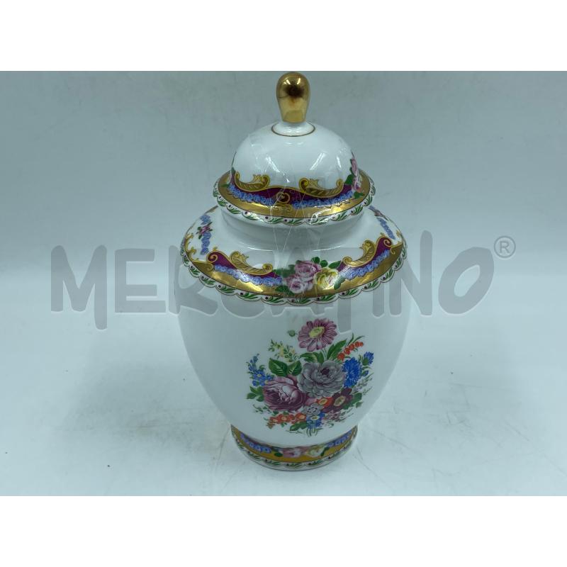 POTICHE VASO LIMOGES DEC. FIORI  | Mercatino dell'Usato Torino via ceresole 3