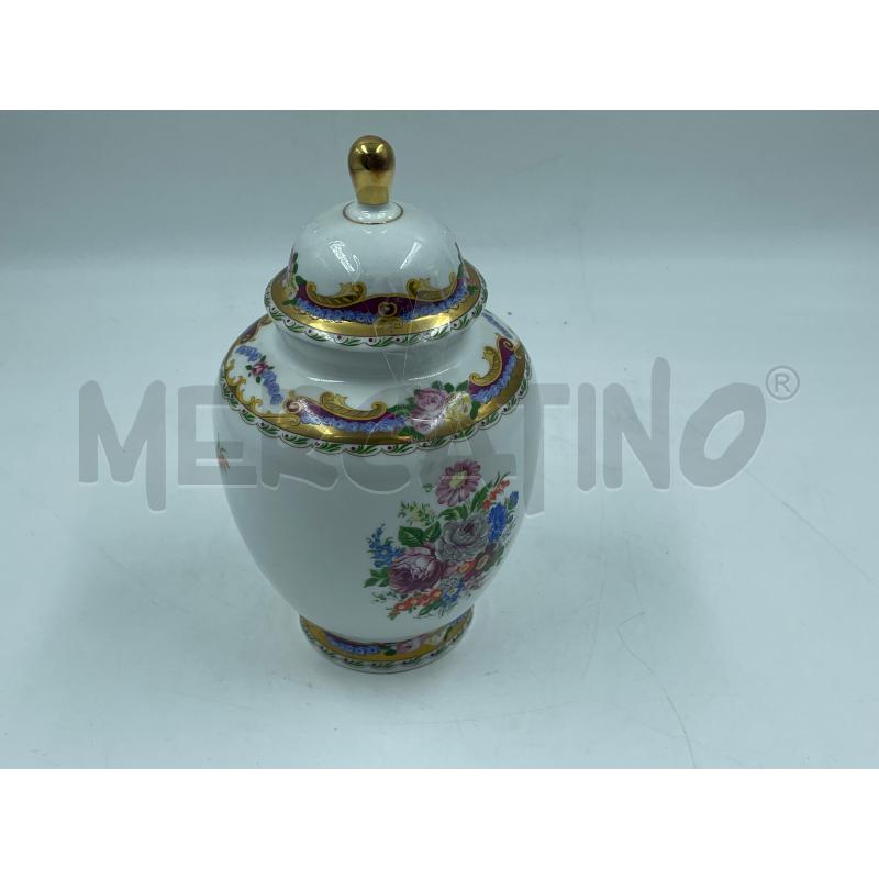 POTICHE VASO LIMOGES DEC. FIORI  | Mercatino dell'Usato Torino via ceresole 5