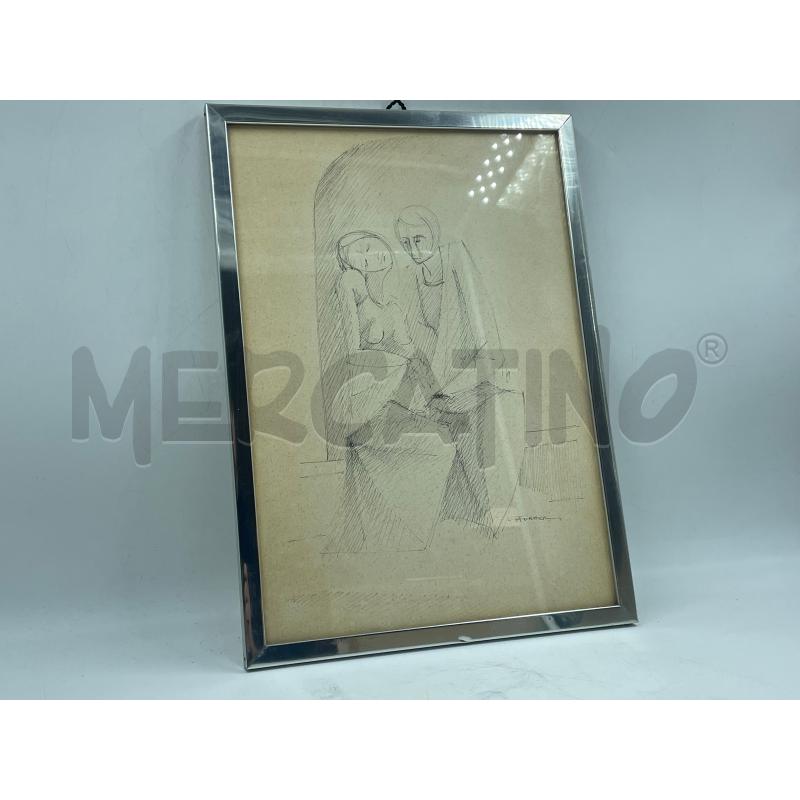 QUADRO MATITA COPPIA FIDANZATI | Mercatino dell'Usato Torino via ceresole 5
