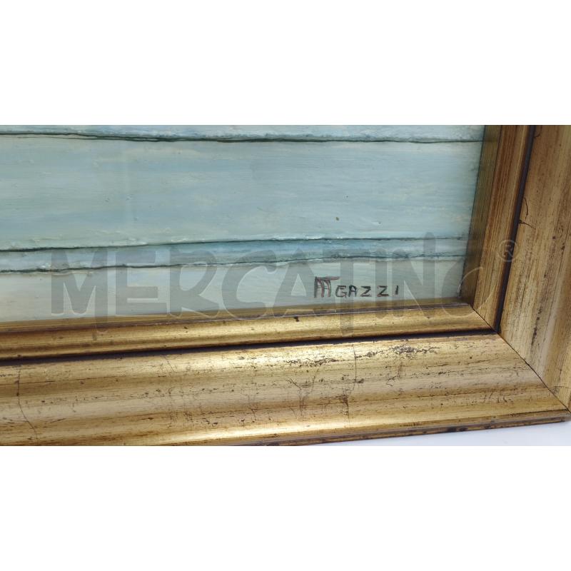 QUADRO PAESAGGIO INNEVATO IN RILIEVO | Mercatino dell'Usato Torino via ceresole 3