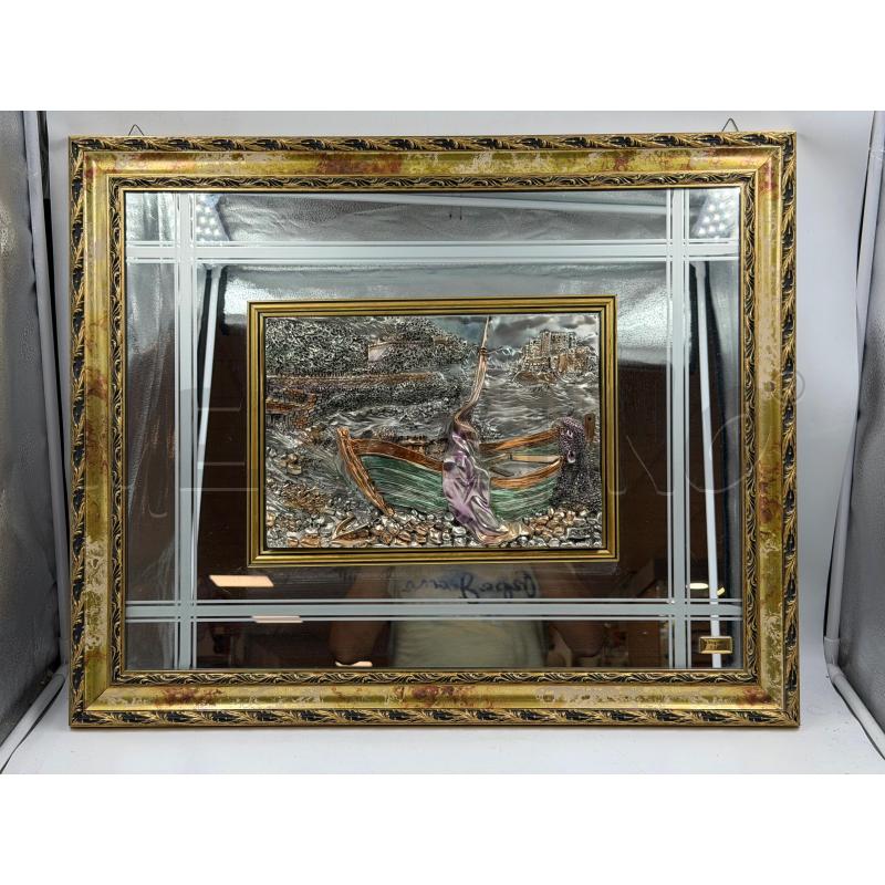 QUADRO RILIEVO BARCA | Mercatino dell'Usato Torino via ceresole 1