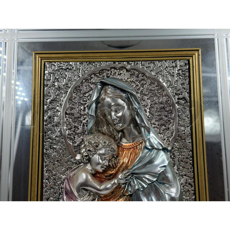 QUADRO RILIEVO MADONNA CON GESU' | Mercatino dell'Usato Torino via ceresole 2