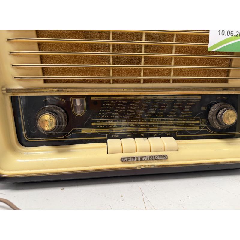 RADIO A VALVOLE ANTICA TELEFUNKEN DOMINO | Mercatino dell'Usato Torino via ceresole 2