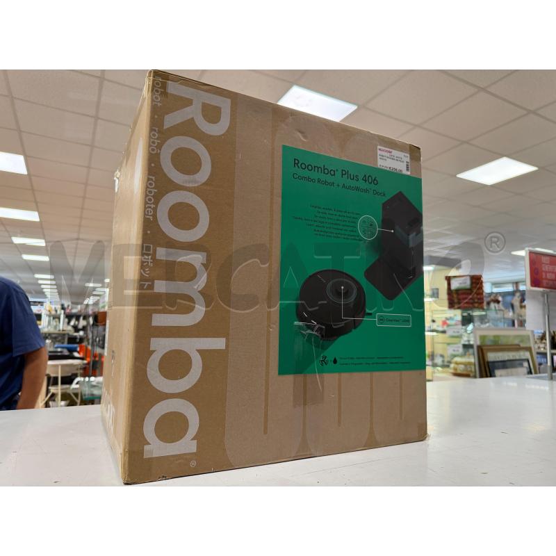 ROBOT ROOMBA 406 PLUS NUOVO | Mercatino dell'Usato Torino via ceresole 1