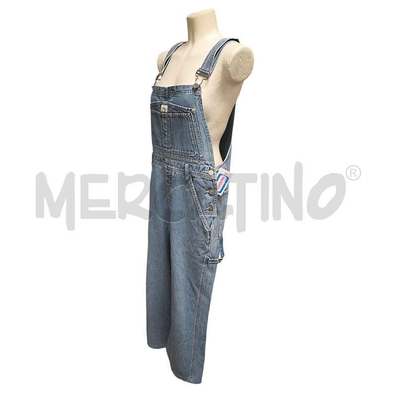 SALOPETTE CALVIN KLEIN JEANS AZZURRO  | Mercatino dell'Usato Torino via ceresole 2