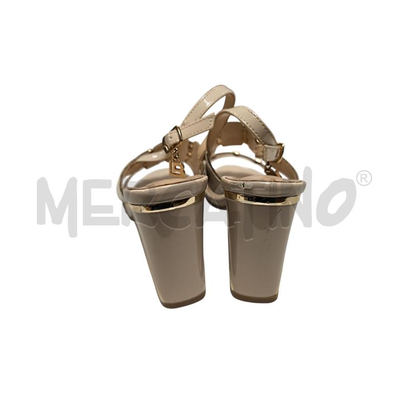 SANDALI DONNA LAURA BIAGIOTTI BEIGE ORO  | Mercatino dell'Usato Torino via ceresole 3
