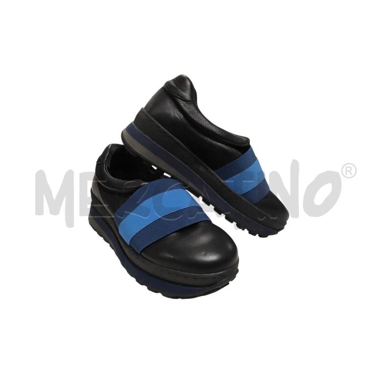 SCARPE DONNA ARCARANI NERO VERA PELLE PLATFORM  | Mercatino dell'Usato Torino via ceresole 1