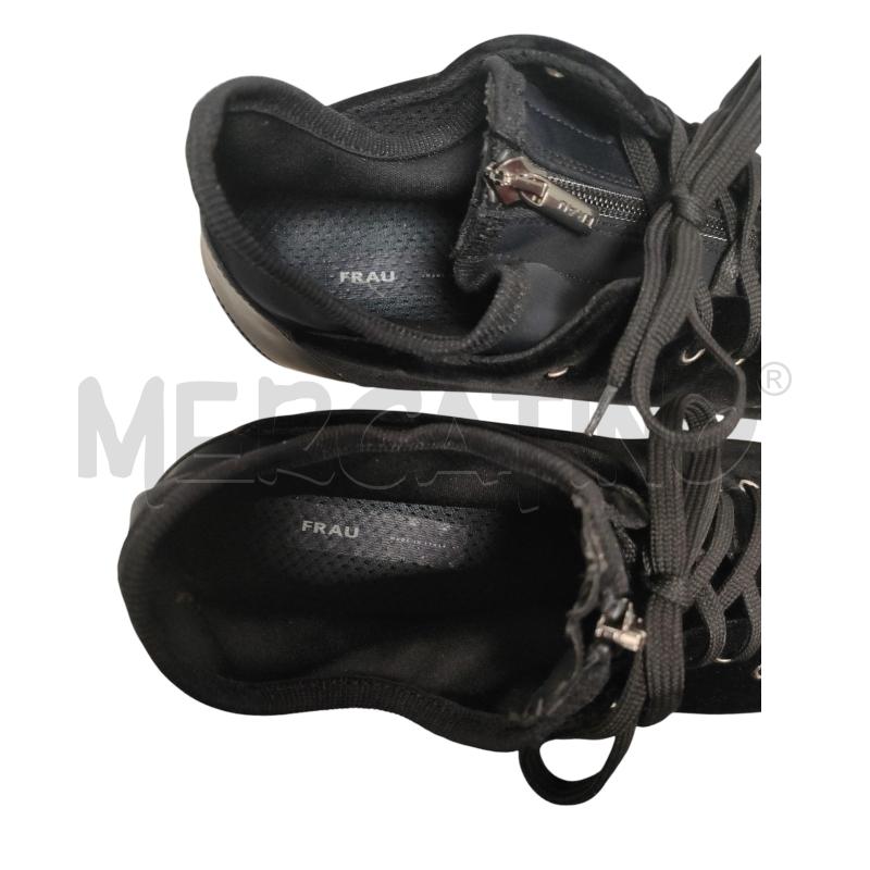 SCARPE DONNA FRAU NERO VELLUTINO | Mercatino dell'Usato Torino via ceresole 4