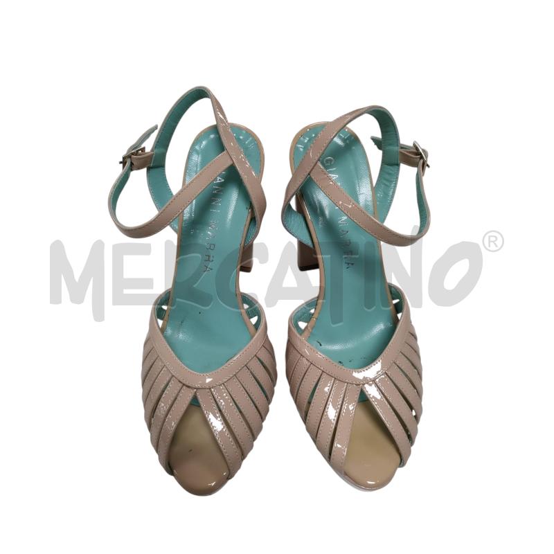 SCARPE DONNA GIANNI MARRA BEIGE OPEN TOE  | Mercatino dell'Usato Torino via ceresole 2