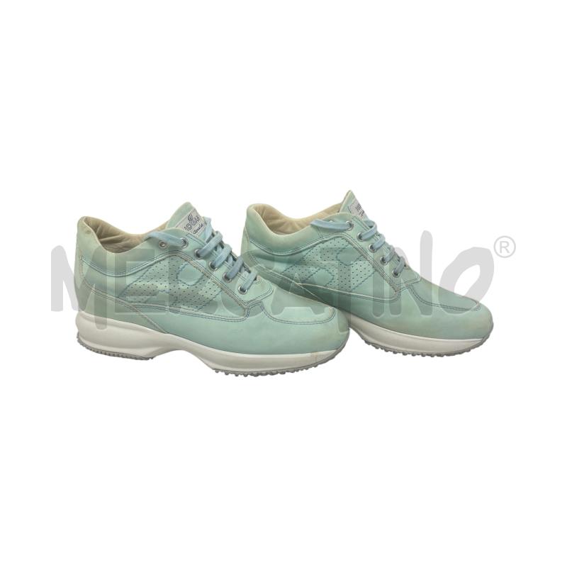 SCARPE DONNA HOGAN INTERACTIVE AZZURRINA | Mercatino dell'Usato Torino via ceresole 2