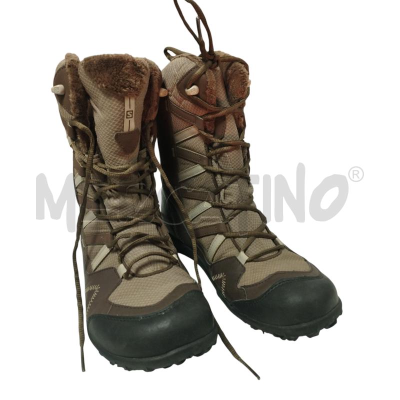 SCARPE DONNA SALOMON MARRONE | Mercatino dell'Usato Torino via ceresole 1