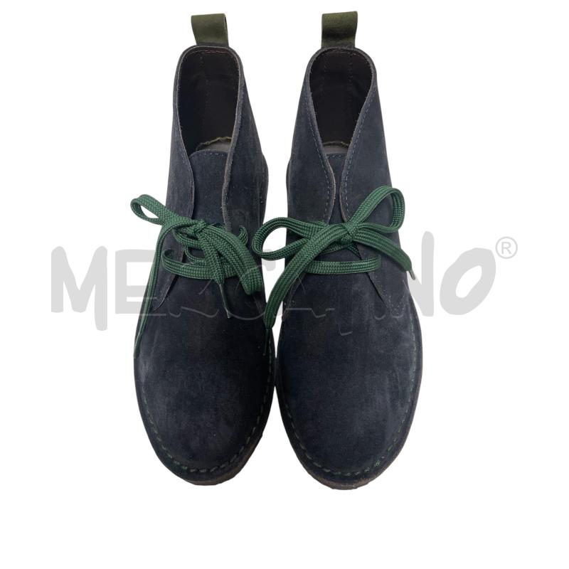 SCARPE DONNA  FITZERALD BLU VERA PELLE  | Mercatino dell'Usato Torino via ceresole 2