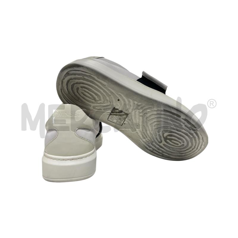 SCARPE DONNA  TWINSET BIANCO PELLE  | Mercatino dell'Usato Torino via ceresole 3