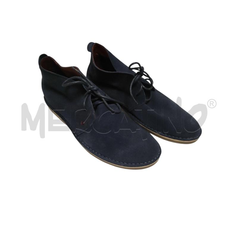 SCARPE UOMO GUESS VERA PELLE BLU  | Mercatino dell'Usato Torino via ceresole 1