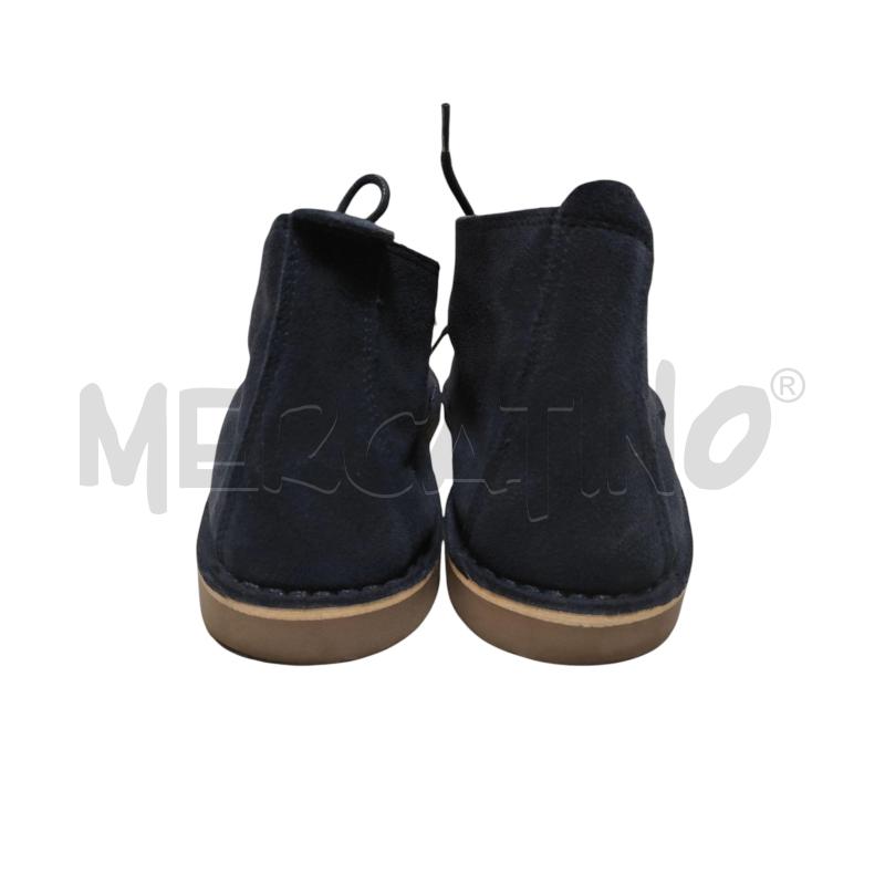 SCARPE UOMO GUESS VERA PELLE BLU  | Mercatino dell'Usato Torino via ceresole 4
