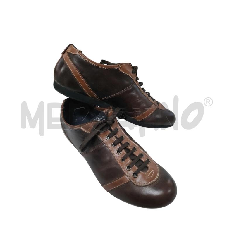 SCARPE UOMO HENRI LLORD MARRONE PELLE  | Mercatino dell'Usato Torino via ceresole 1