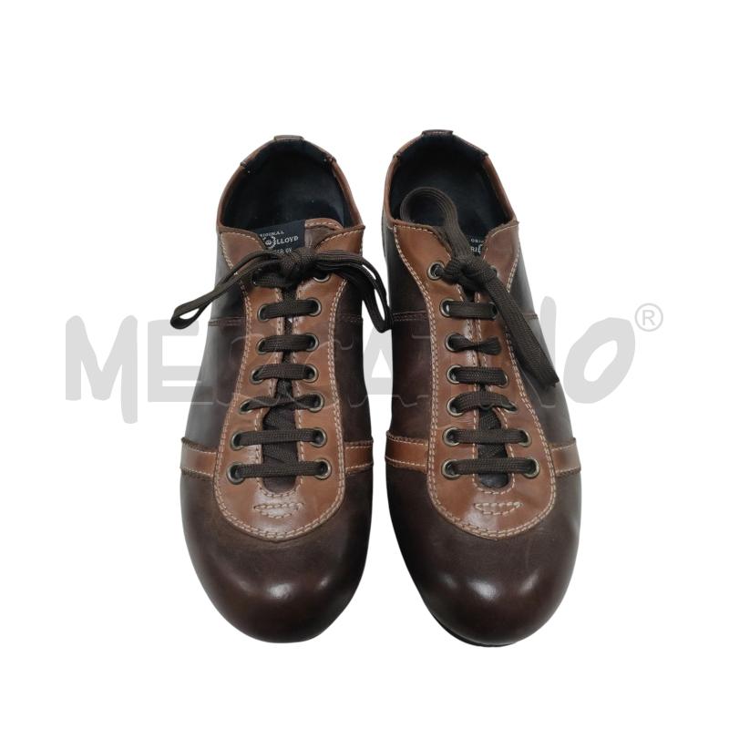 SCARPE UOMO HENRI LLORD MARRONE PELLE  | Mercatino dell'Usato Torino via ceresole 2