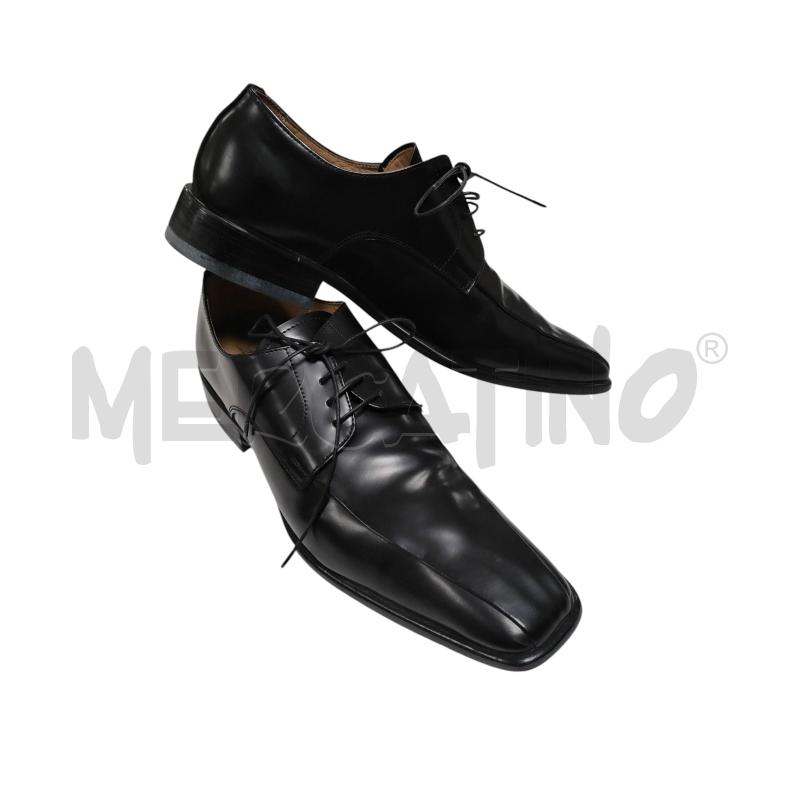 SCARPE UOMO L'ARTIGIANO NERO PELLE  | Mercatino dell'Usato Torino via ceresole 1