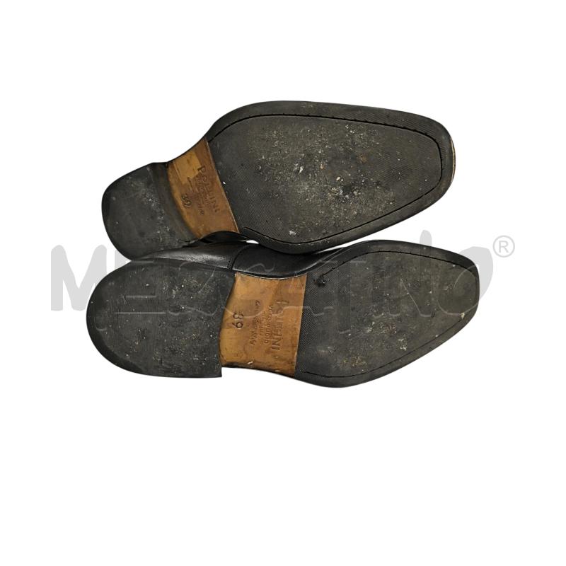 SCARPE UOMO POLLINI NERO PELLE  | Mercatino dell'Usato Torino via ceresole 4