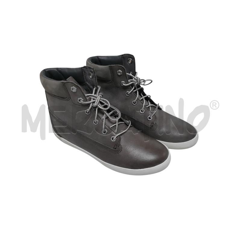 SCARPONCINO DONNA TIMBERLAND GRIGIO PELLE  | Mercatino dell'Usato Torino via ceresole 1