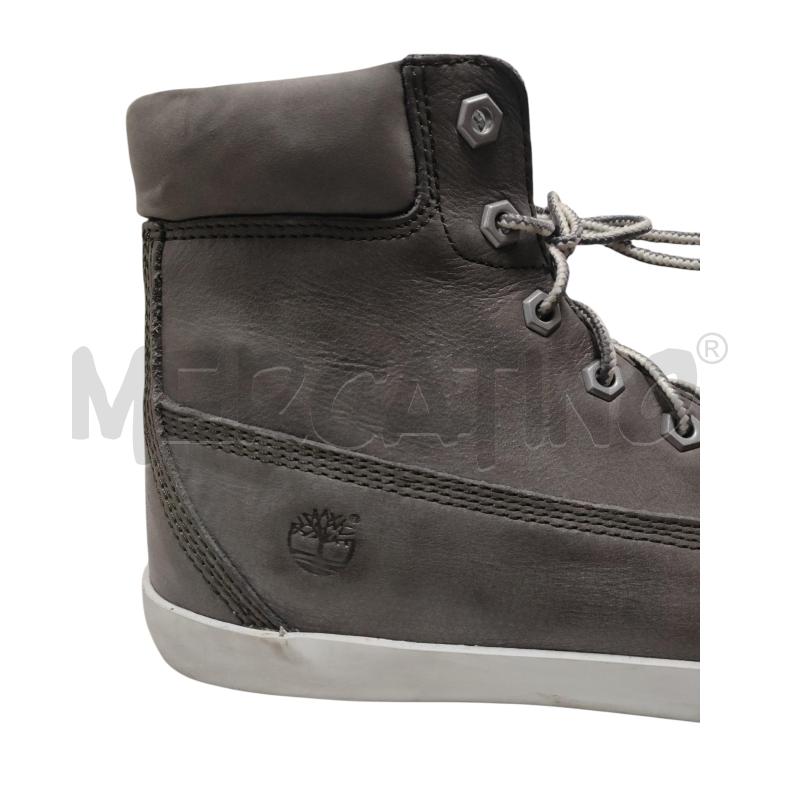 SCARPONCINO DONNA TIMBERLAND GRIGIO PELLE  | Mercatino dell'Usato Torino via ceresole 5