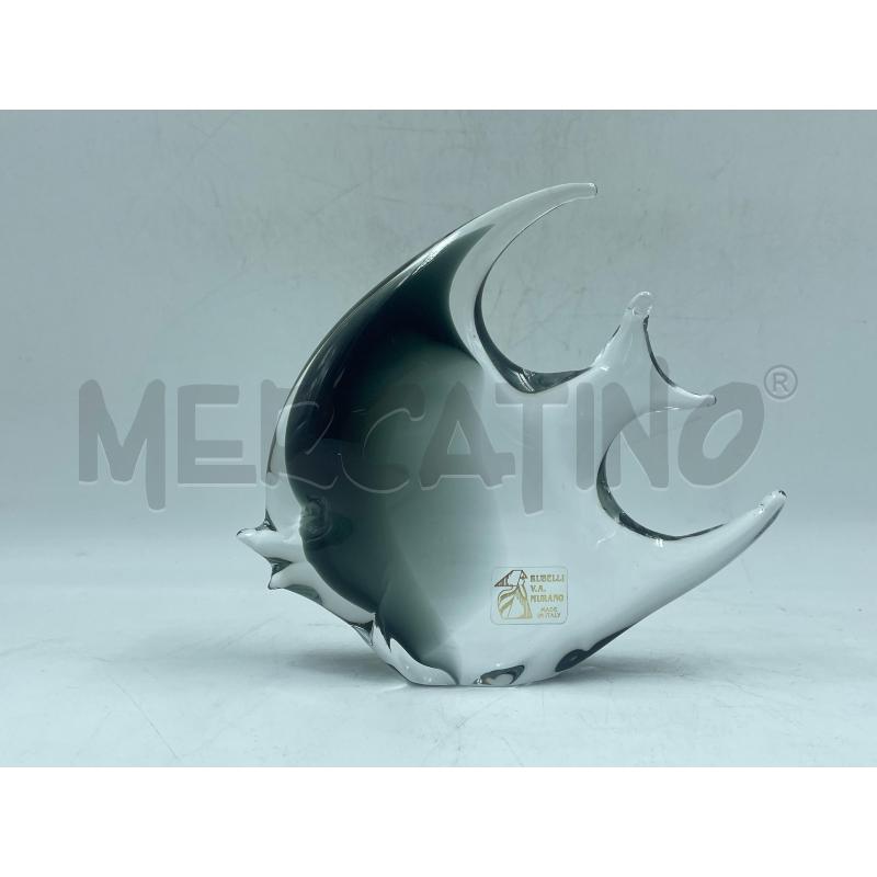 SCULTURA PESCE IN VETRO MURANO | Mercatino dell'Usato Torino via ceresole 1