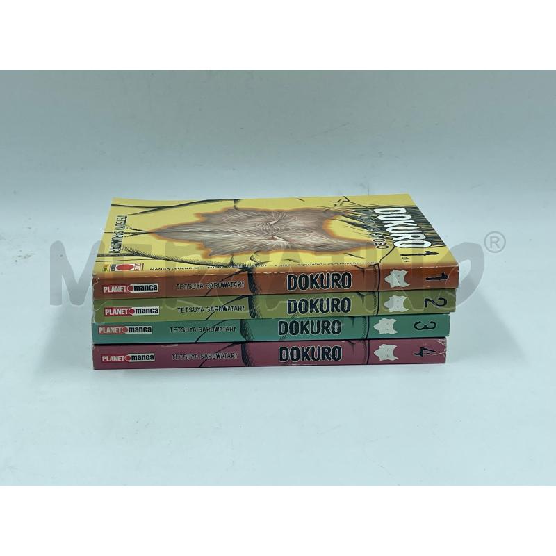 SERIE COMPLETA MANGA DOKURO 1-4 | Mercatino dell'Usato Torino via ceresole 2