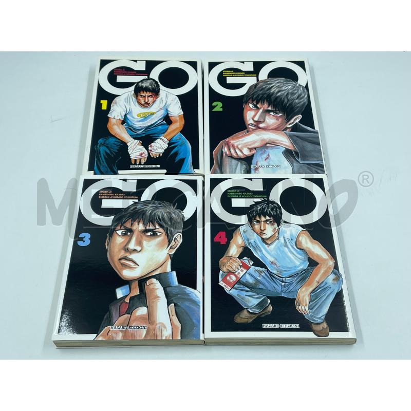 SERIE COMPLETA MANGA GO 1-4  | Mercatino dell'Usato Torino via ceresole 2