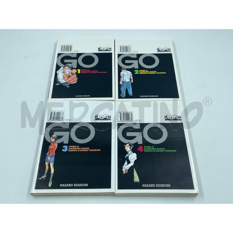 SERIE COMPLETA MANGA GO 1-4  | Mercatino dell'Usato Torino via ceresole 4