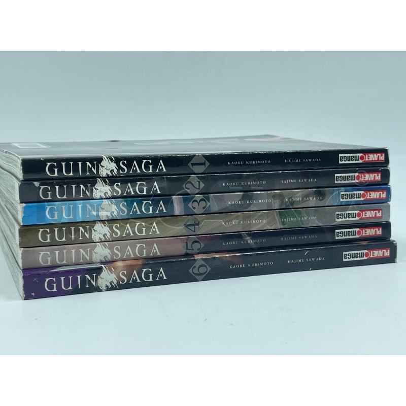 SERIE COMPLETA MANGA GUIN SAGA 1-6 | Mercatino dell'Usato Torino via ceresole 1