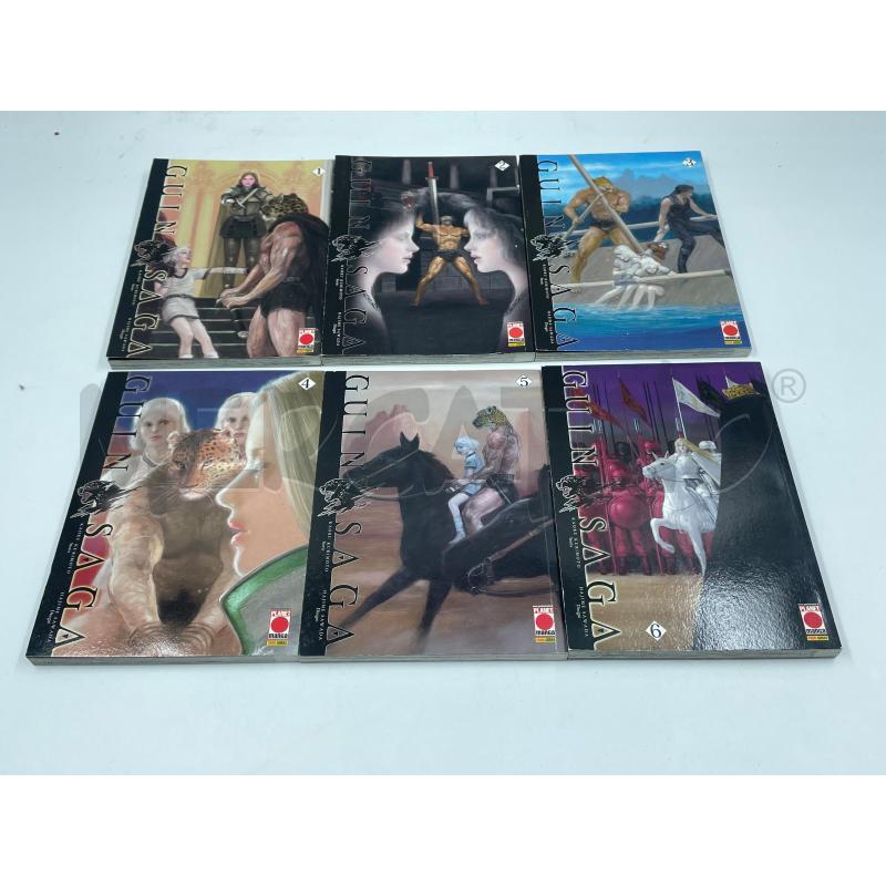 SERIE COMPLETA MANGA GUIN SAGA 1-6 | Mercatino dell'Usato Torino via ceresole 3