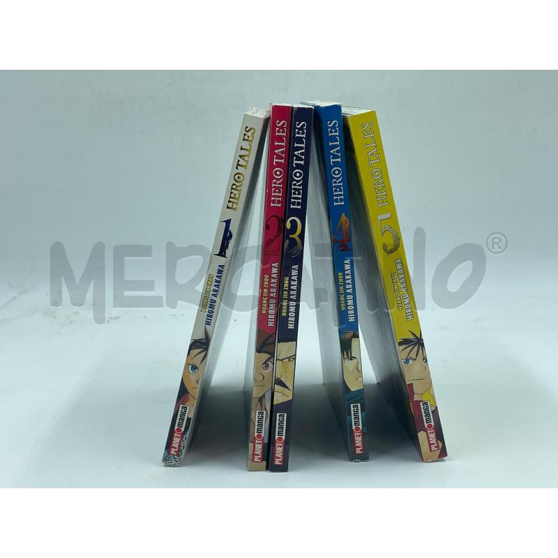 SERIE COMPLETA MANGA HERO TALES 1-5 | Mercatino dell'Usato Torino via ceresole 2