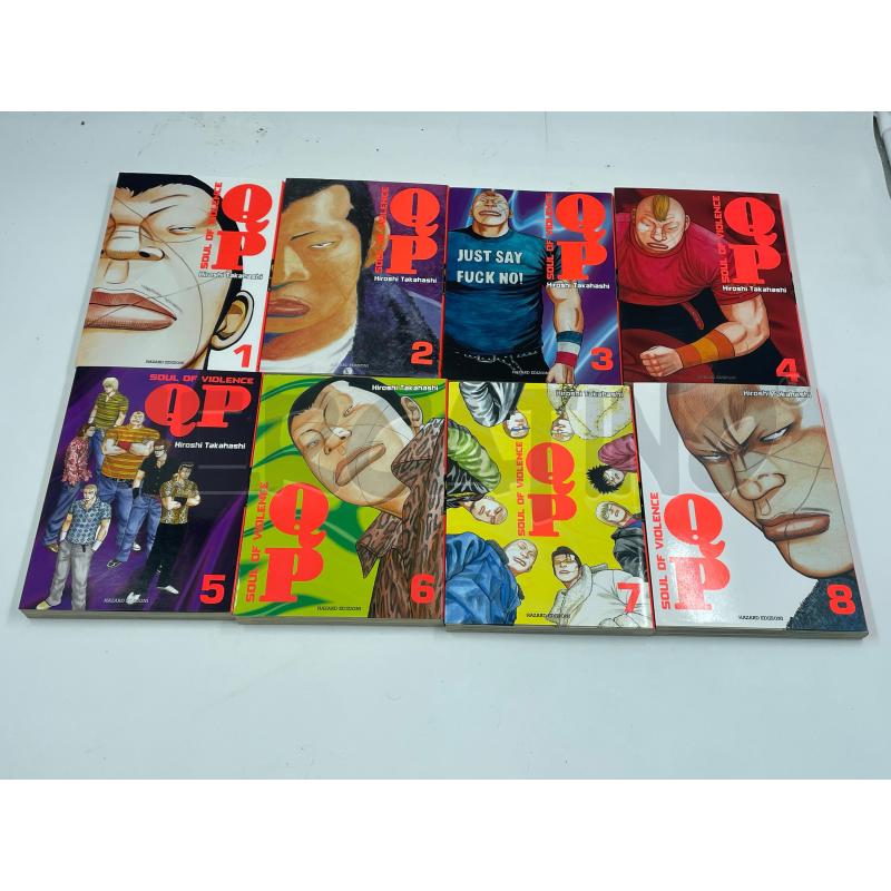 SERIE COMPLETA MANGA QP SOUL OF VIOLENCE 1-8 | Mercatino dell'Usato Torino via ceresole 2