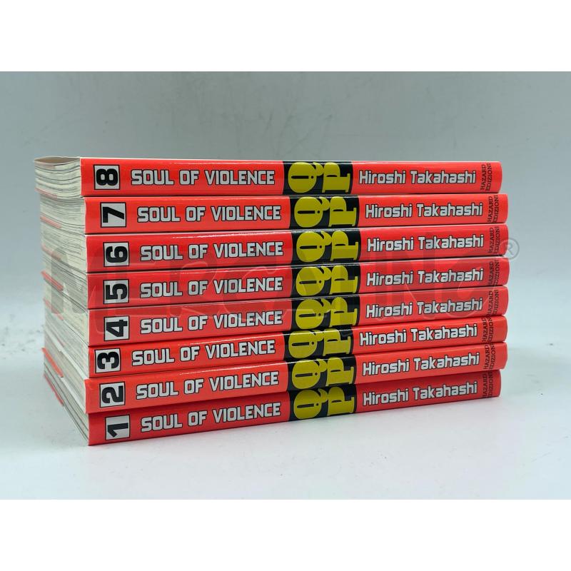 SERIE COMPLETA MANGA QP SOUL OF VIOLENCE 1-8 | Mercatino dell'Usato Torino via ceresole 3