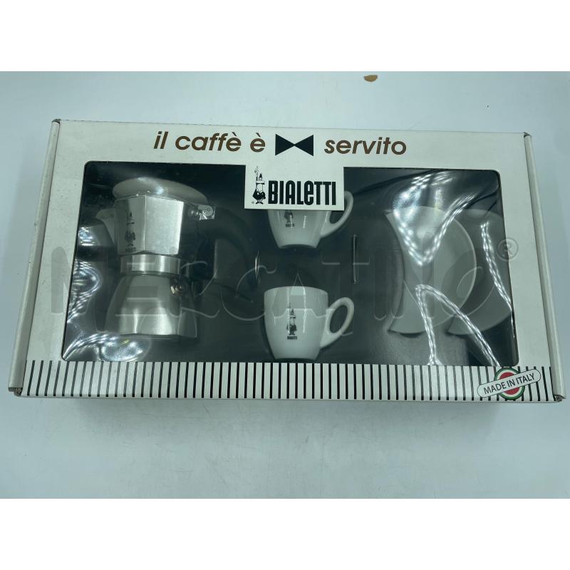 SERVIZIO CAFFETTIERA DAMA BIALETTI CON TAZZINE | Mercatino dell'Usato Torino via ceresole 2