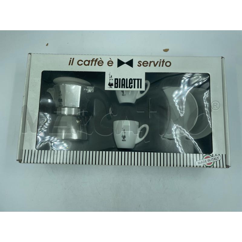 SERVIZIO CAFFETTIERA DAMA BIALETTI CON TAZZINE | Mercatino dell'Usato Torino via ceresole 3